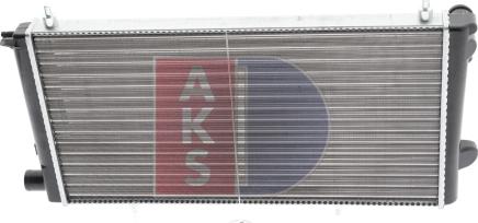 AKS Dasis 060490N - Radiator, engine cooling autospares.lv