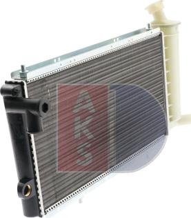 AKS Dasis 060540N - Radiator, engine cooling autospares.lv