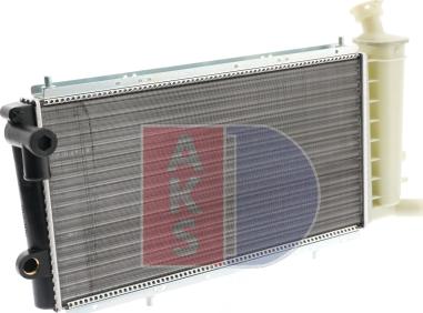 AKS Dasis 060540N - Radiator, engine cooling autospares.lv