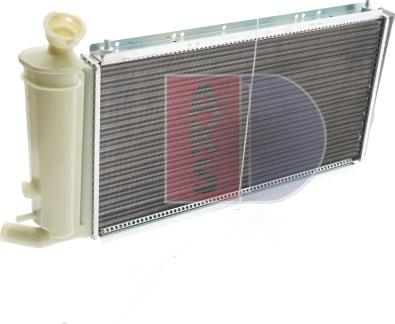 AKS Dasis 060540N - Radiator, engine cooling autospares.lv