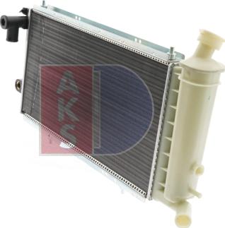 AKS Dasis 060540N - Radiator, engine cooling autospares.lv