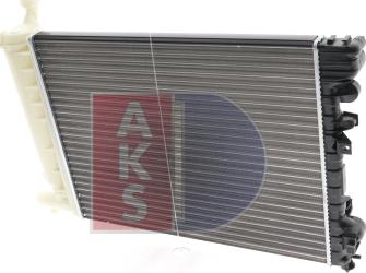 AKS Dasis 060560N - Radiator, engine cooling autospares.lv