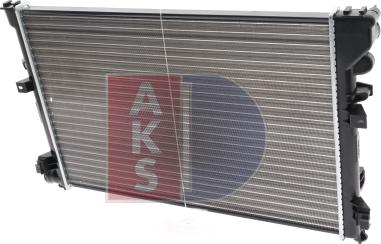 AKS Dasis 060570N - Radiator, engine cooling autospares.lv