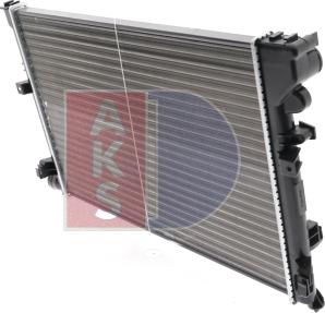 AKS Dasis 060570N - Radiator, engine cooling autospares.lv