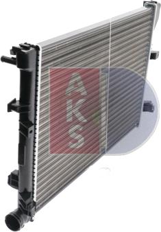 AKS Dasis 060570N - Radiator, engine cooling autospares.lv