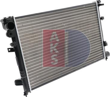 AKS Dasis 060570N - Radiator, engine cooling autospares.lv