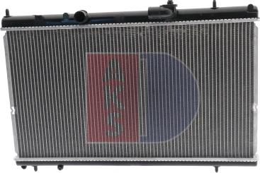 AKS Dasis 060058N - Radiator, engine cooling autospares.lv