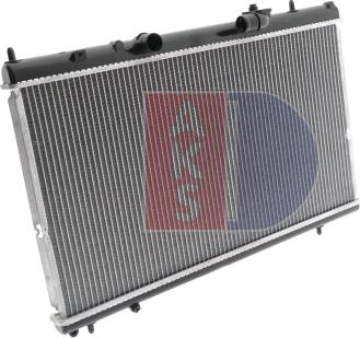 AKS Dasis 060058N - Radiator, engine cooling autospares.lv