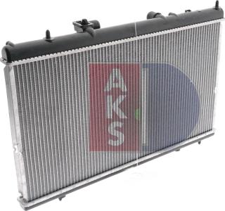 AKS Dasis 060058N - Radiator, engine cooling autospares.lv