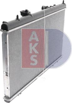 AKS Dasis 060058N - Radiator, engine cooling autospares.lv