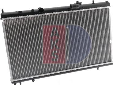 AKS Dasis 060058N - Radiator, engine cooling autospares.lv