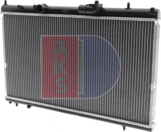 AKS Dasis 060058N - Radiator, engine cooling autospares.lv