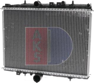 AKS Dasis 060006N - Radiator, engine cooling autospares.lv