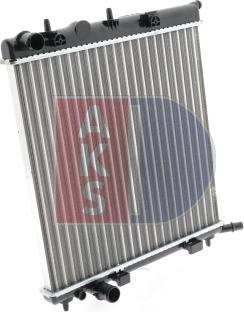 AKS Dasis 060029N - Radiator, engine cooling autospares.lv