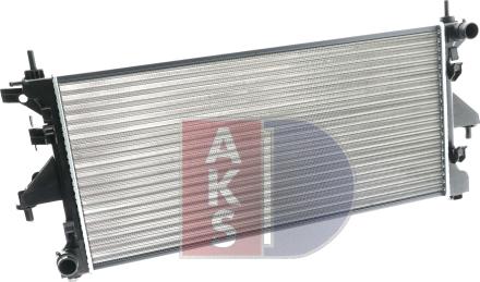 AKS Dasis 060021N - Radiator, engine cooling autospares.lv