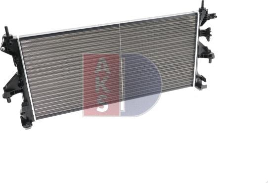 AKS Dasis 060021N - Radiator, engine cooling autospares.lv