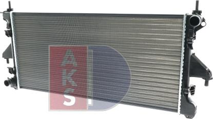 AKS Dasis 060021N - Radiator, engine cooling autospares.lv