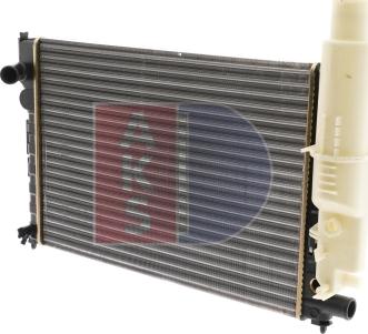 AKS Dasis 060190N - Radiator, engine cooling autospares.lv