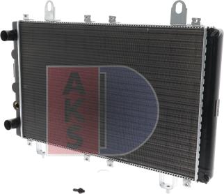 AKS Dasis 060120N - Radiator, engine cooling autospares.lv