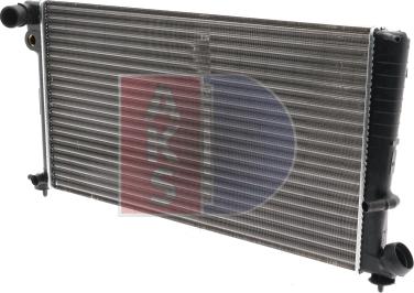 AKS Dasis 060890N - Radiator, engine cooling autospares.lv