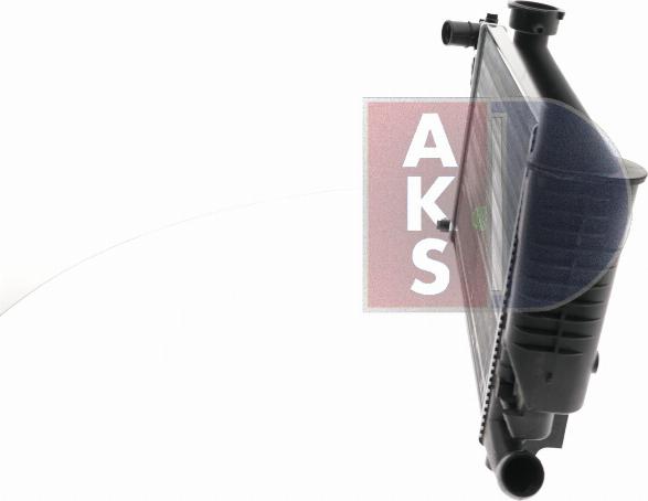 AKS Dasis 060850N - Radiator, engine cooling autospares.lv