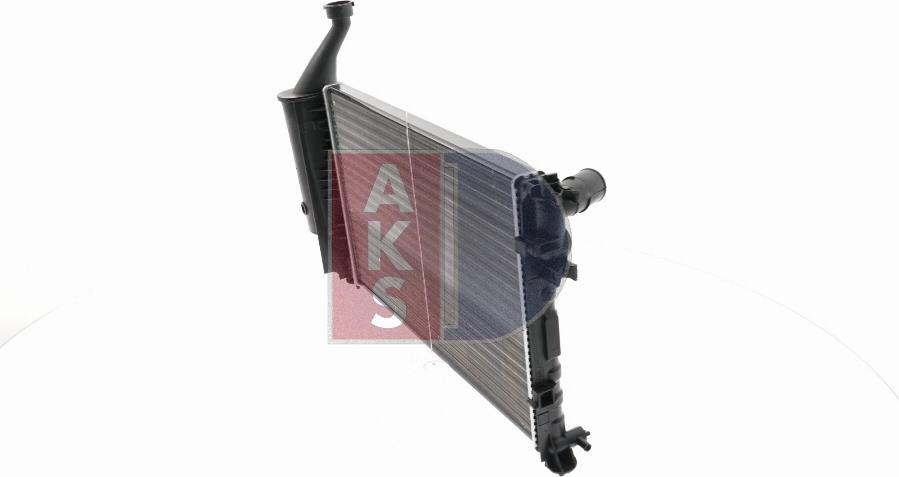 AKS Dasis 060850N - Radiator, engine cooling autospares.lv