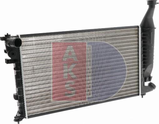 AKS Dasis 060850N - Radiator, engine cooling autospares.lv