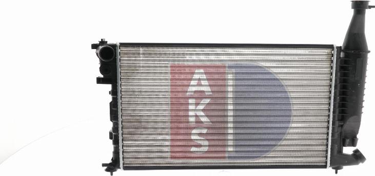 AKS Dasis 060850N - Radiator, engine cooling autospares.lv