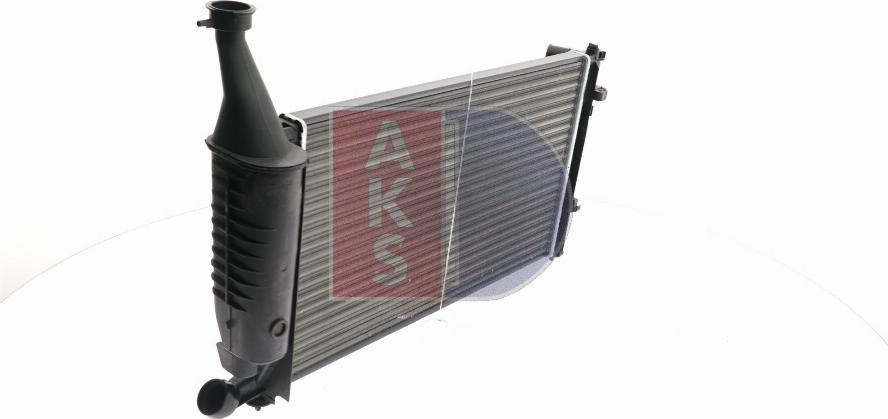 AKS Dasis 060850N - Radiator, engine cooling autospares.lv