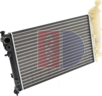 AKS Dasis 060810N - Radiator, engine cooling autospares.lv