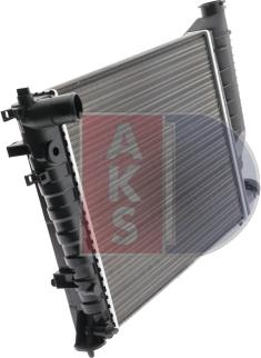 AKS Dasis 060250N - Radiator, engine cooling autospares.lv