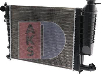 AKS Dasis 060250N - Radiator, engine cooling autospares.lv