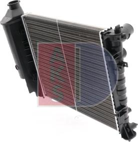 AKS Dasis 060250N - Radiator, engine cooling autospares.lv