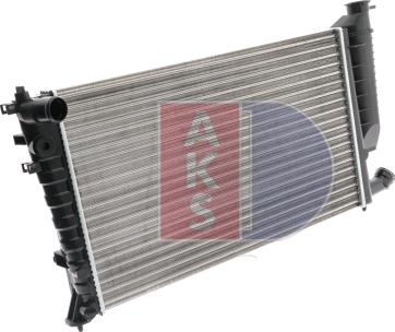 AKS Dasis 061190N - Radiator, engine cooling autospares.lv