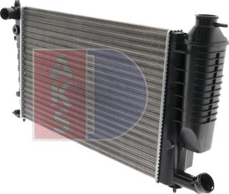 AKS Dasis 061190N - Radiator, engine cooling autospares.lv