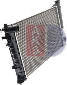 AKS Dasis 061190N - Radiator, engine cooling autospares.lv