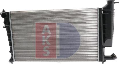 AKS Dasis 061190N - Radiator, engine cooling autospares.lv