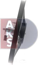 AKS Dasis 068017N - Fan, radiator autospares.lv