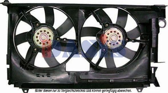 AKS Dasis 068020N - Fan Wheel, engine cooling autospares.lv