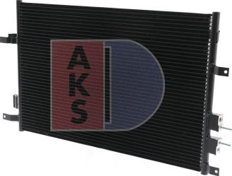 AKS Dasis 012004N - Condenser, air conditioning autospares.lv