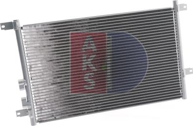 AKS Dasis 012130N - Condenser, air conditioning autospares.lv