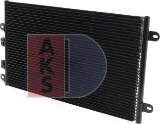 AKS Dasis 012270N - Condenser, air conditioning autospares.lv
