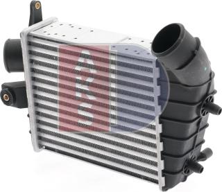 AKS Dasis 017000N - Intercooler, charger autospares.lv
