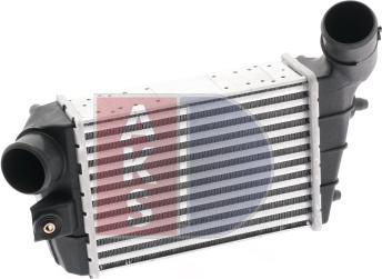 AKS Dasis 017001N - Intercooler, charger autospares.lv
