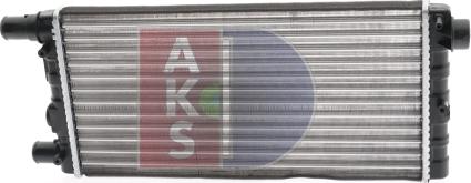 AKS Dasis 080490N - Radiator, engine cooling autospares.lv