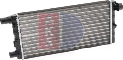 AKS Dasis 080490N - Radiator, engine cooling autospares.lv