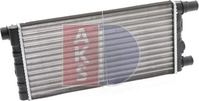 AKS Dasis 080490N - Radiator, engine cooling autospares.lv