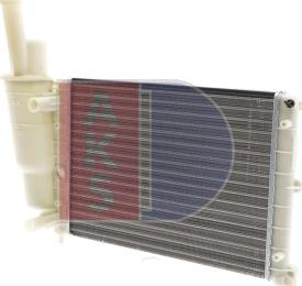 AKS Dasis 080520N - Radiator, engine cooling autospares.lv