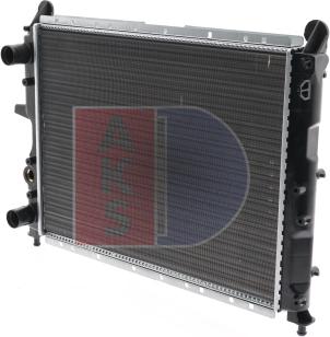 AKS Dasis 080031N - Radiator, engine cooling autospares.lv