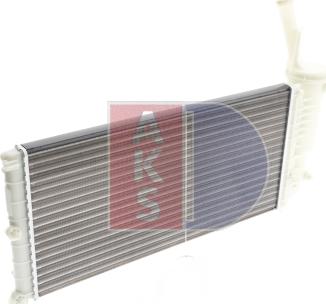 AKS Dasis 080026N - Radiator, engine cooling autospares.lv